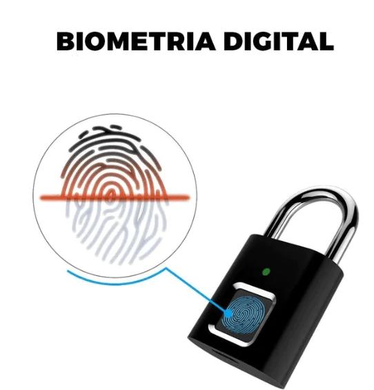 Cadeado Biométrico Inteligente: A Segurança ao Seu Alcance!